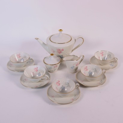 antiquariato, tazza, antiquariato tazza, tazza antica, tazza antica italiana, tazza di antiquariato, tazza neoclassico, tazza del 800,Servizio da the Bavaria Anni 60
