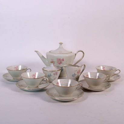 antiquariato, tazza, antiquariato tazza, tazza antica, tazza antica italiana, tazza di antiquariato, tazza neoclassico, tazza del 800,Servizio da the Bavaria Anni 60