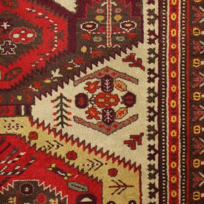 Tapis Shirvan Noeud Fin Laine Coton - Russie XX Siècle