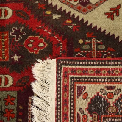 Tapis Shirvan Noeud Fin Laine Coton - Russie XX Siècle