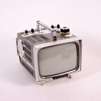 modernariato, modernariato di design, oggettistica, oggettistica modernariato, oggettistica di modernariato, oggettistica italiana, oggettistica vintage, oggettistica anni '60, oggettistica design anni 60,Mini TV Mitsubishi Anni 70