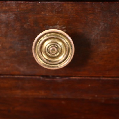 Bedside Table Mahogany Italy 18th-19th Century