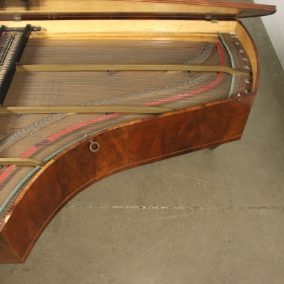 antiquariato, strumenti musicali, antiquariato strumenti musicali, strumenti musicali antichi, strumento musicale antico italiano, strumenti musicali di antiquariato, strumenti musicali neoclassici, strumenti musicali del 800,Pianoforte a Mezza Coda Hofbauer,Pianoforte a Mezza Coda Hofbauer