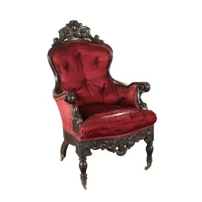 antique, fauteuil, fauteuils antiques, fauteuil antique, fauteuil antique italien, fauteuil antique, fauteuil néoclassique, fauteuil 19ème siècle, fauteuil Louis Philippe