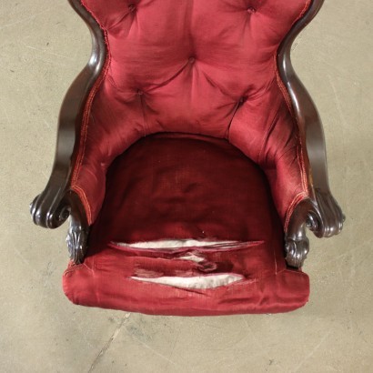 antique, fauteuil, fauteuils antiques, fauteuil antique, fauteuil antique italien, fauteuil antique, fauteuil néoclassique, fauteuil 19ème siècle, fauteuil Louis Philippe