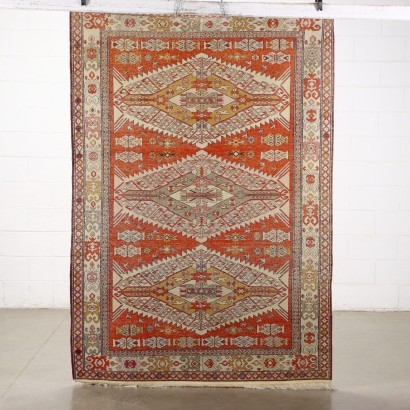 Tapis Shirvan Micra Noeud Fin Laine - Russie Années 1990