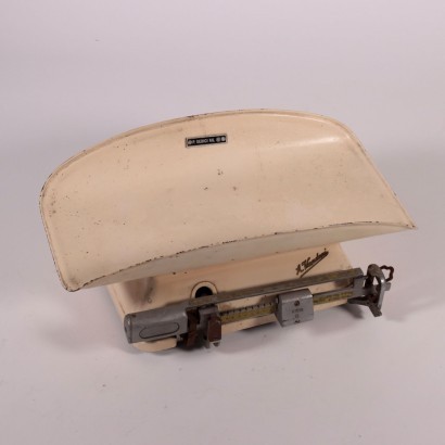 modernariato, modernariato di design, oggettistica, oggettistica modernariato, oggettistica di modernariato, oggettistica italiana, oggettistica vintage, oggettistica anni '60, oggettistica design anni 60,Bilancia Pesa Bimbi Anni 60