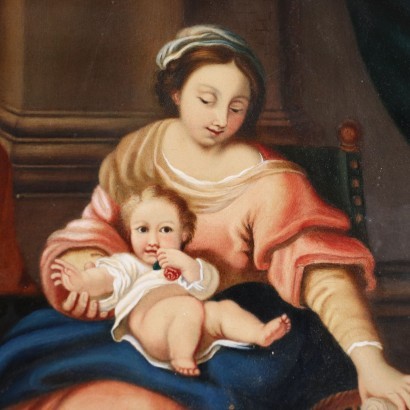 Holy Family, Maddalena Molino, Maddalena Molino