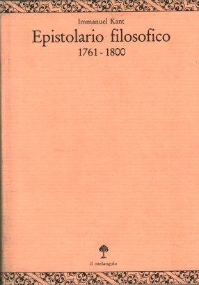 Epistolario filosofico 1761-1800