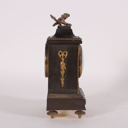 Napoleon III Table Clock Gilded Bronze France 19th Century