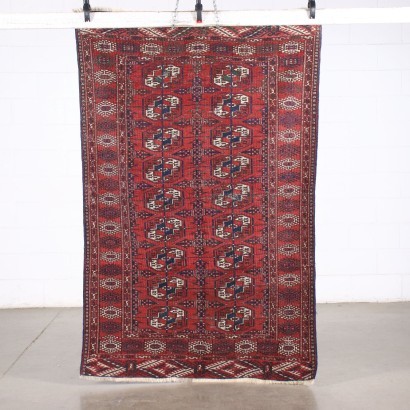 Tapis Boukhara Noeud Fin Laine - Turkmenistan Années 1950