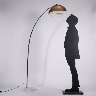 Lampe Métal Italie Années 1960-1970