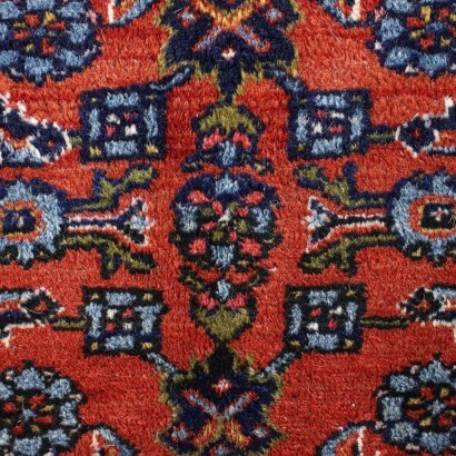 Tapis Malayer Noeud Gros Coton Laine - Perse Années 1960-1970