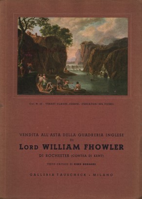 Importantissima vendita all'asta della quadreria inglese di Lord William Fhowler di Rochester (Contea di Kent)