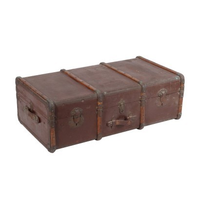 Trunk Leather France 1920s-1930s
