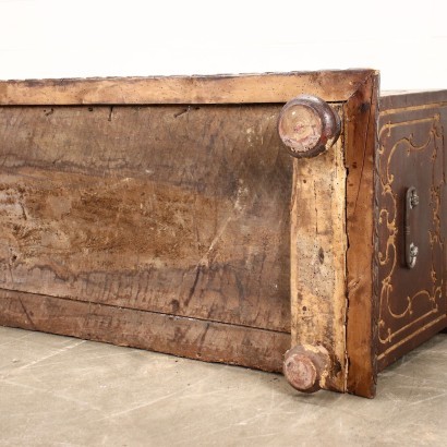 Piedmontese Chest Walnut Italy 18th Century