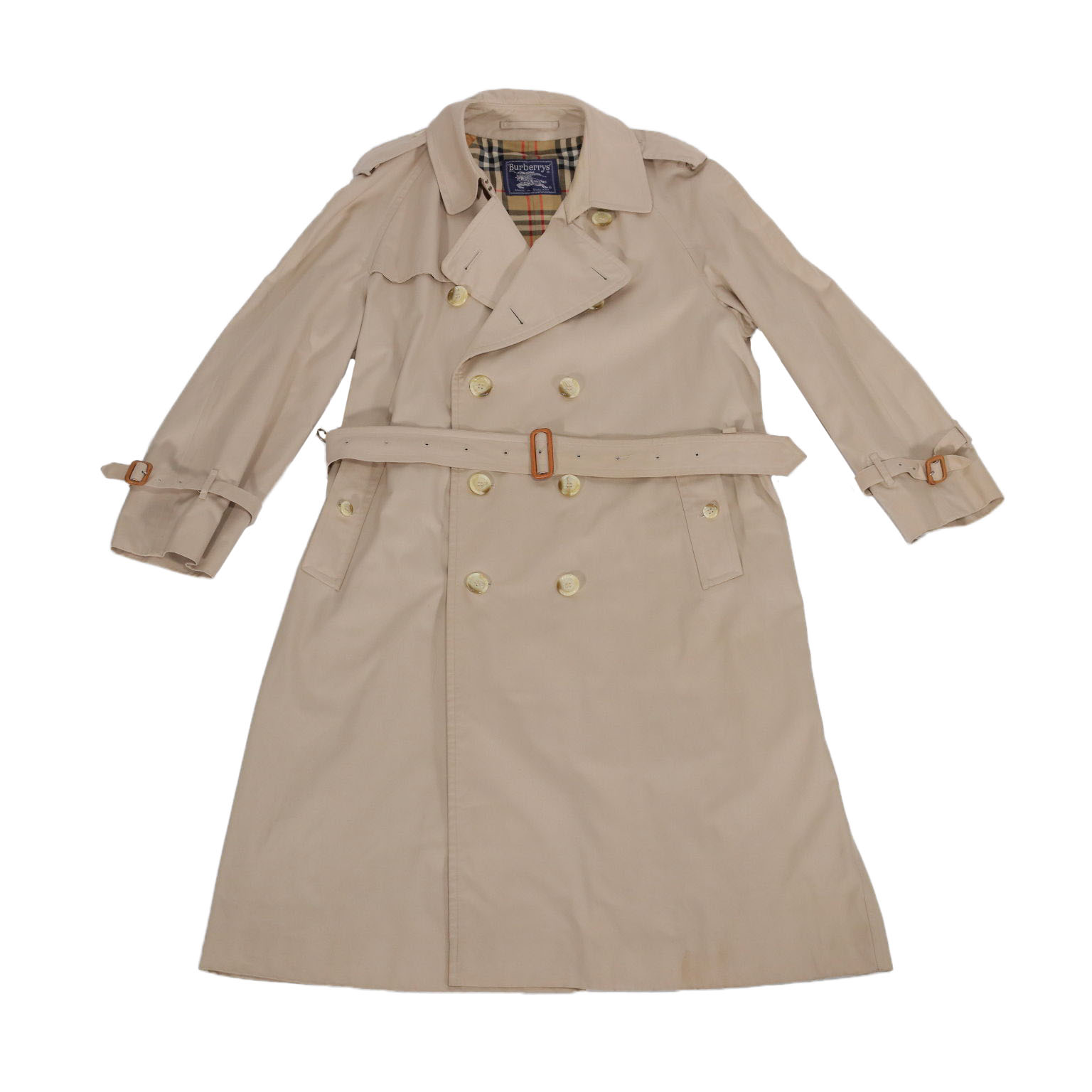 Burberrys Men s Vintage Trench Coat Men Size 48 50 Clothing
