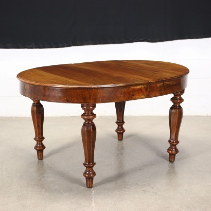 antiguo, mesa, mesa antigua, mesa antigua, mesa italiana antigua, mesa antigua, mesa neoclásica, mesa del siglo XIX, mesa ovalada extensible
