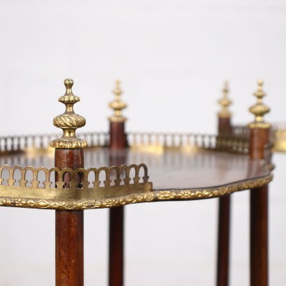 antiquariato, tavolino, antiquariato tavolini, tavolino antico, tavolino antico italiano, tavolino di antiquariato, tavolino neoclassico, tavolino del 800,Coppia di Etagere in Stile