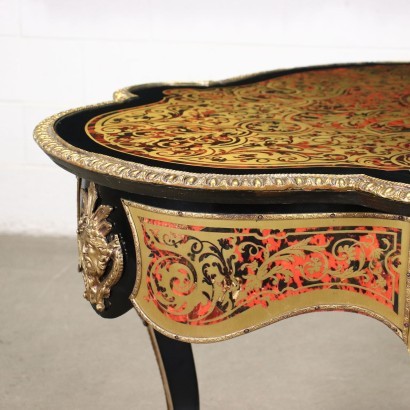 antique, desk, antique desks, antique desk, antique Italian desk, antique desk, neoclassical desk, 19th century desk, Boulle style table