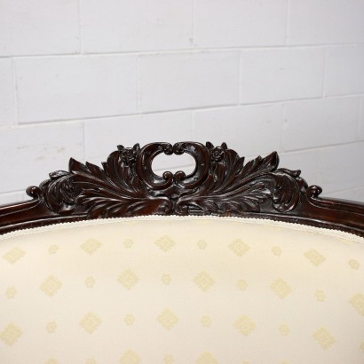 Louis Philippe Sofa Mahogany Italy 19th Century