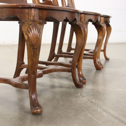 antique, chair, antique chairs, antique chair, antique Italian chair, antique chair, neoclassical chair, 19th century chair, Group of Six Chippenda Style Chairs