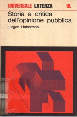 Storia e critica dell'opinione pubblica