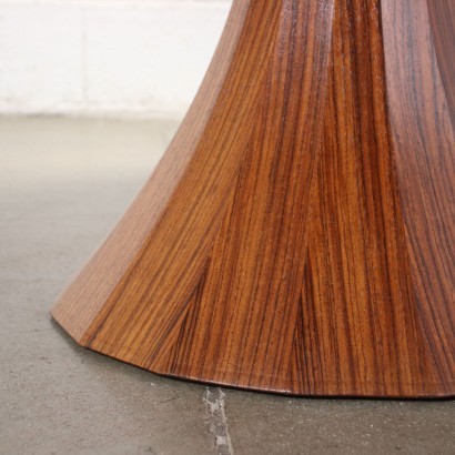 Round Table Rosewood Veneer Italy 1960s