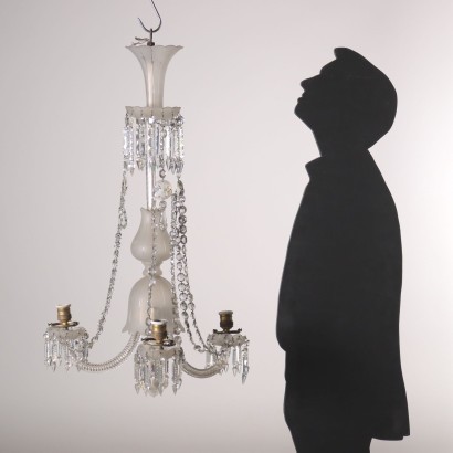 Chandelier Glass Italy 20th Century