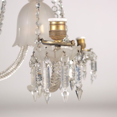 Chandelier Glass Italy 20th Century