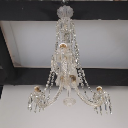 Chandelier Glass Italy 20th Century