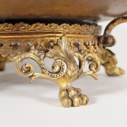 Gilded Bronze Dish Italy 19th Century