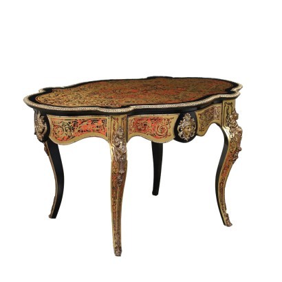 antique, desk, antique desks, antique desk, antique Italian desk, antique desk, neoclassical desk, 19th century desk, Boulle style table