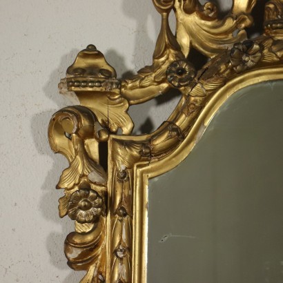 antiques, mirror, antique mirror, antique mirror, antique Italian mirror, antique mirror, neoclassical mirror, mirror of the 19th century - antiques, frame, antique frame, antique frame, antique Italian frame, antique frame, neoclassical frame, 19th century frame, Eclectic mirror