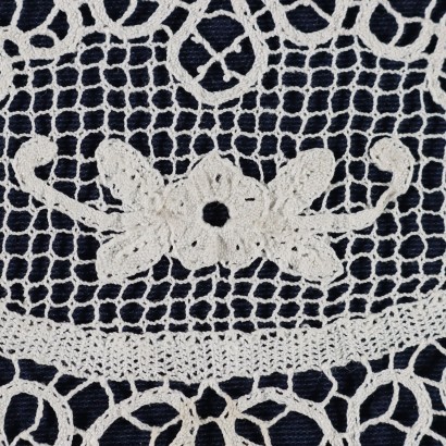 Lace Doily Cotton Italy 20th Century