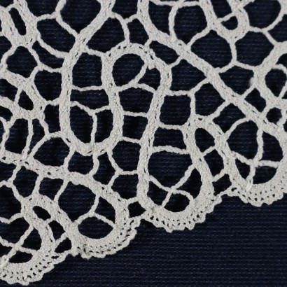 Lace Doily Cotton Italy 20th Century