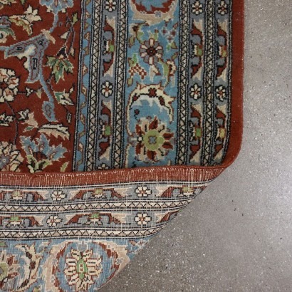 Tapis Cachemire Noeud Fin Laine Coton - Pakistan Années 1970-1980