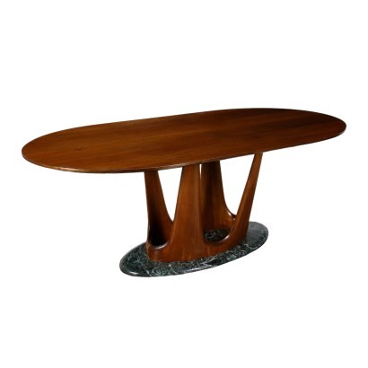 Table Hêtre Italie Années 1950