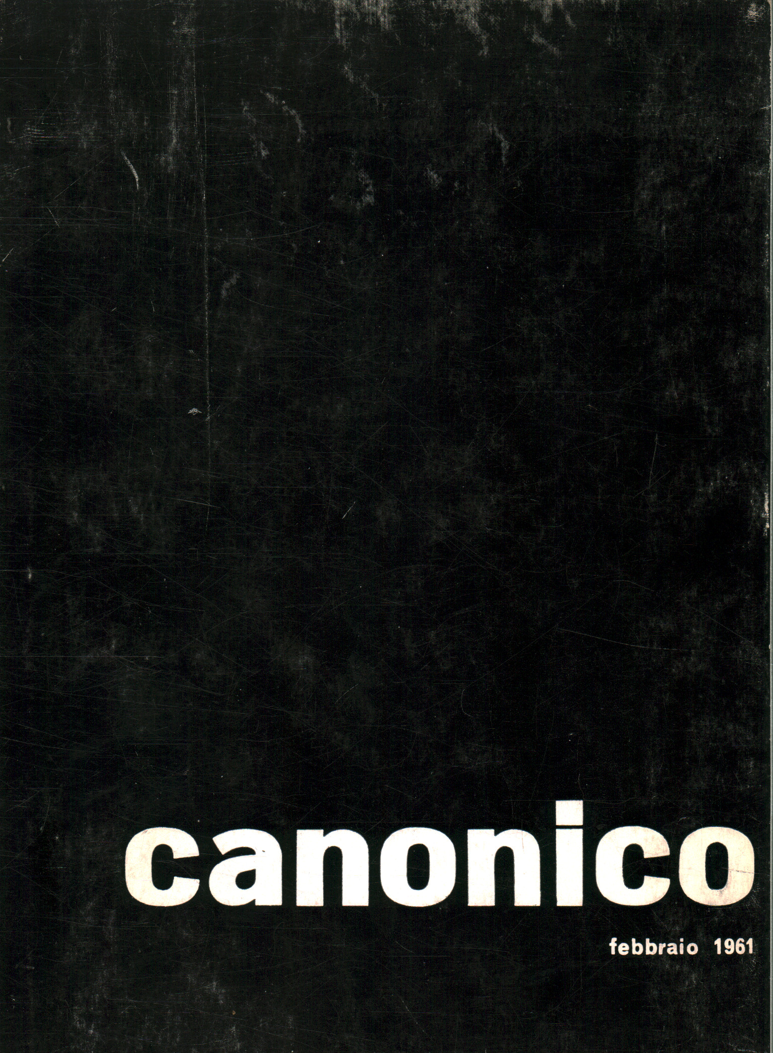 Canon. Febrero de 1961