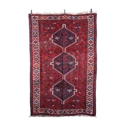 Tapis Shiraz Noeud Gros Laine - Perse Années 1960-1970