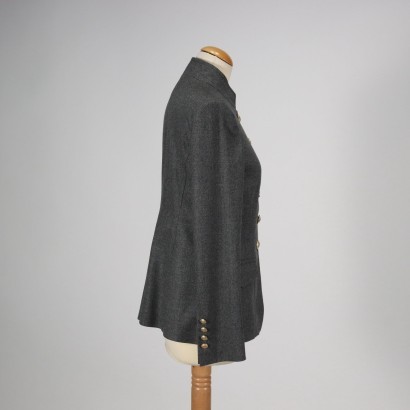 antonio fusco, made in italy, giacca, capospalla, pura lana, giacca alla coreana, mao jacket, secondhand,Giacca alla Coreana Antonio Fusco