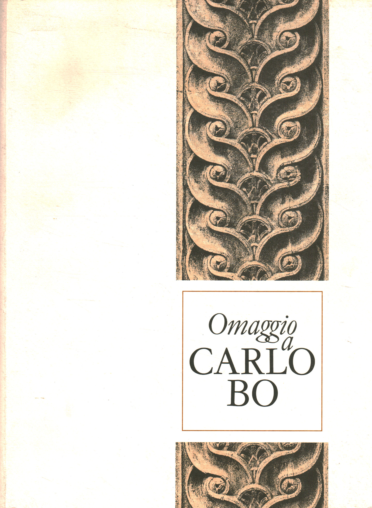 Tribute to Carlo Bo