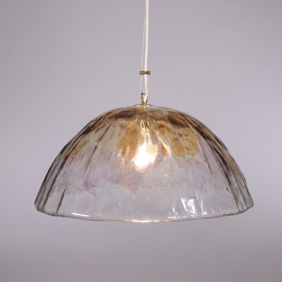 La Murrina Ceiling Lamp Blown Glass Italy 1980s