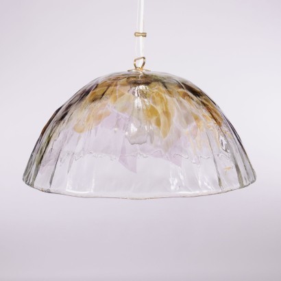 La Murrina Ceiling Lamp Blown Glass Italy 1980s