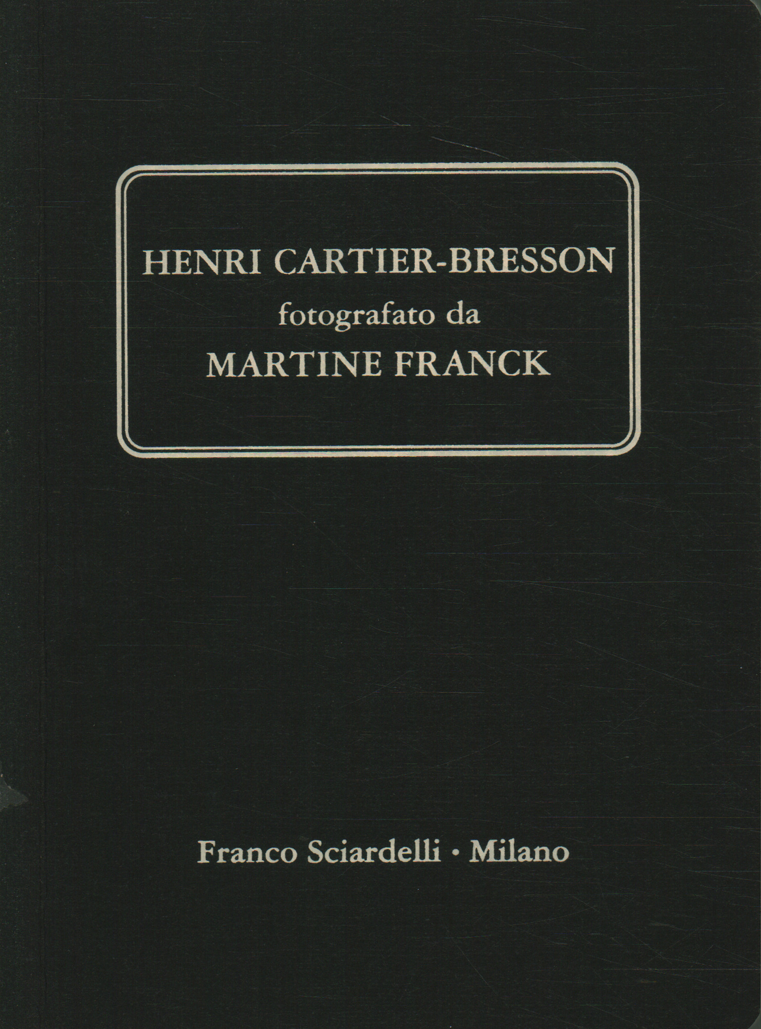 Henri Cartier-Bresson fotografiado por Martí