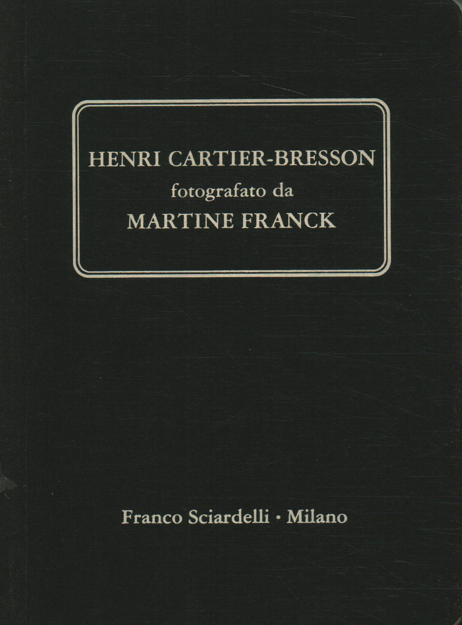 Henri Cartier-Bresson fotografiado por Martí