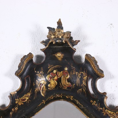 antiquités, miroir, miroir antique, miroir antique, miroir italien antique, miroir antique, miroir néoclassique, miroir du 19ème siècle - antiquités, cadre, cadre antique, cadre antique, cadre italien antique, cadre antique, cadre néoclassique, cadre 19ème siècle, Miroir de style chinoiserie