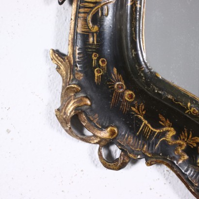 antiquariato, specchiera, antiquariato specchiera, specchiera antica, specchiera antica italiana, specchiera di antiquariato, specchiera neoclassica, specchiera del 800 - antiquariato, cornice, antiquariato cornice, cornice antica, cornice antica italiana, cornice di antiquariato, cornice neoclassico, cornice del 800,Specchiera in Stile Chinoiserie