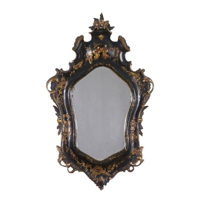antiques, mirror, antique mirror, antique mirror, antique Italian mirror, antique mirror, neoclassical mirror, mirror of the 19th century - antiques, frame, antique frame, antique frame, antique Italian frame, antique frame, neoclassical frame, 19th century frame, Chinoiserie style mirror