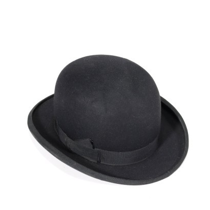 Chapeau Melon Borsalino Feutre Italie 1920s-1930s